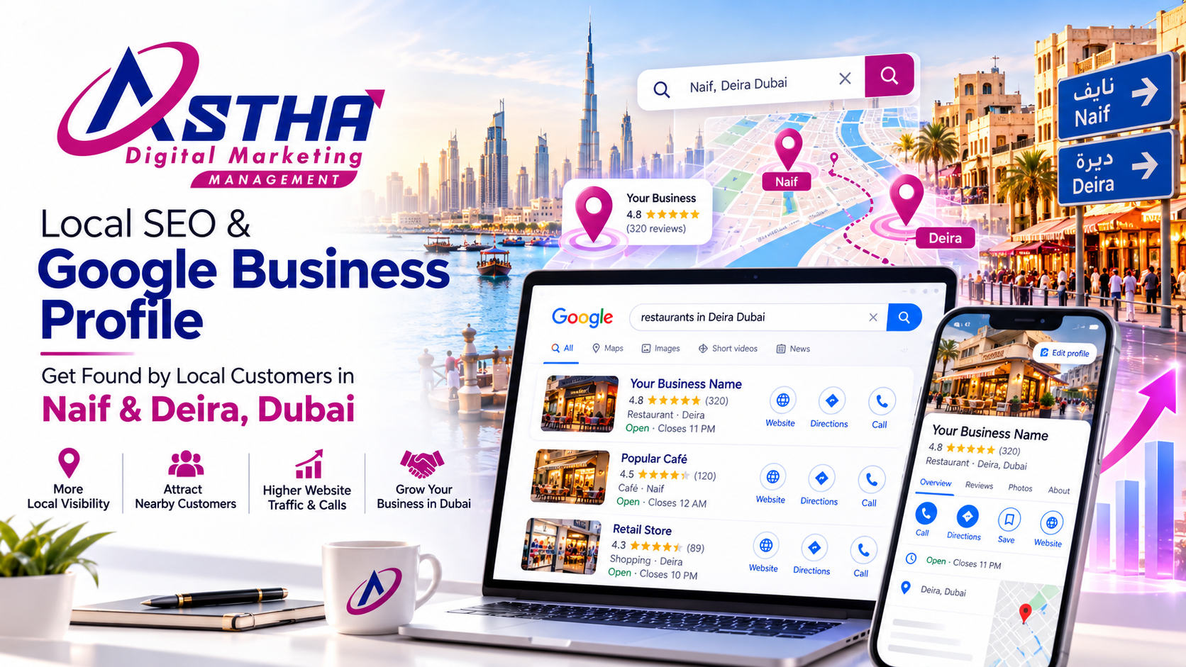 digital marketing services in Naif and Deira Dubai